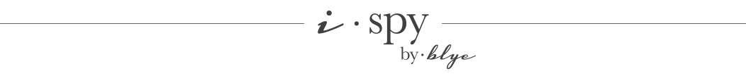 i spy by blye - creating beautiful interiors
